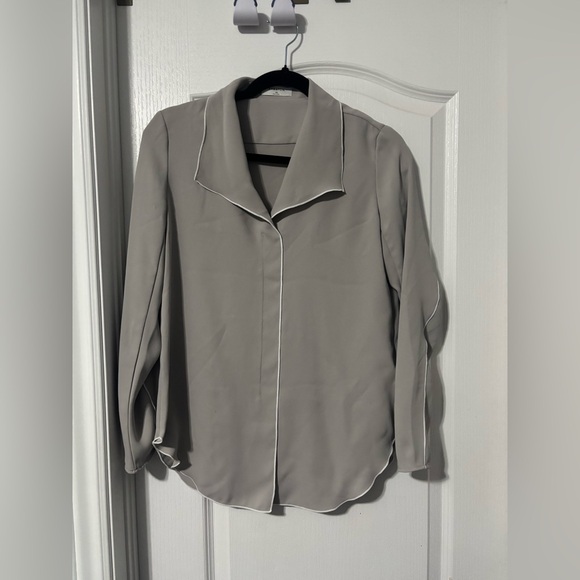 BABATON RENA PIPED DETAILS BLOUSE - Picture 2 of 7